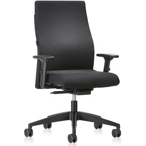 interstuhl Bürostuhl 139RS, schwarz, Stoff, belastbar bis 120 kg