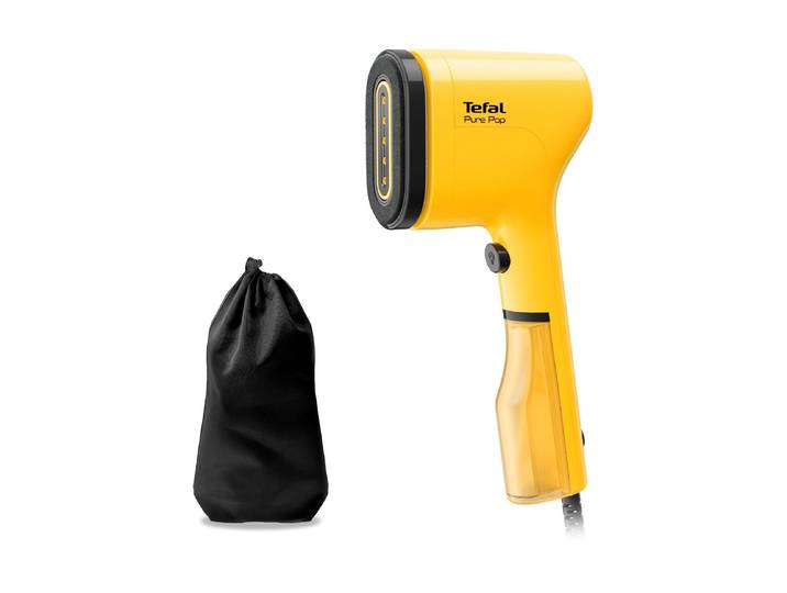 Dampfbürste TEFAL Pure Pop 1300 W , gelb, Bügeleisen, Dampfbürste