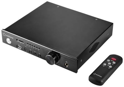 Renkforce RF-WAM-300 Stereo-Verstärker 2 x 50W Schwarz Bluetooth, USB