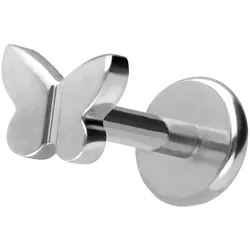 Titan Labret mit Push Fit SCHMETTERLING