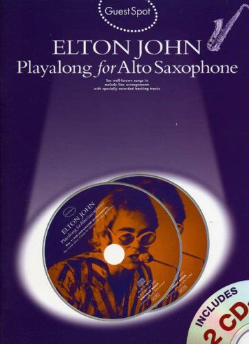 Various - Guest Spot Elton John Playalong For Alto Saxophone Asax Book/2Cd - Preis vom 10.10.2026 11:48:34 h