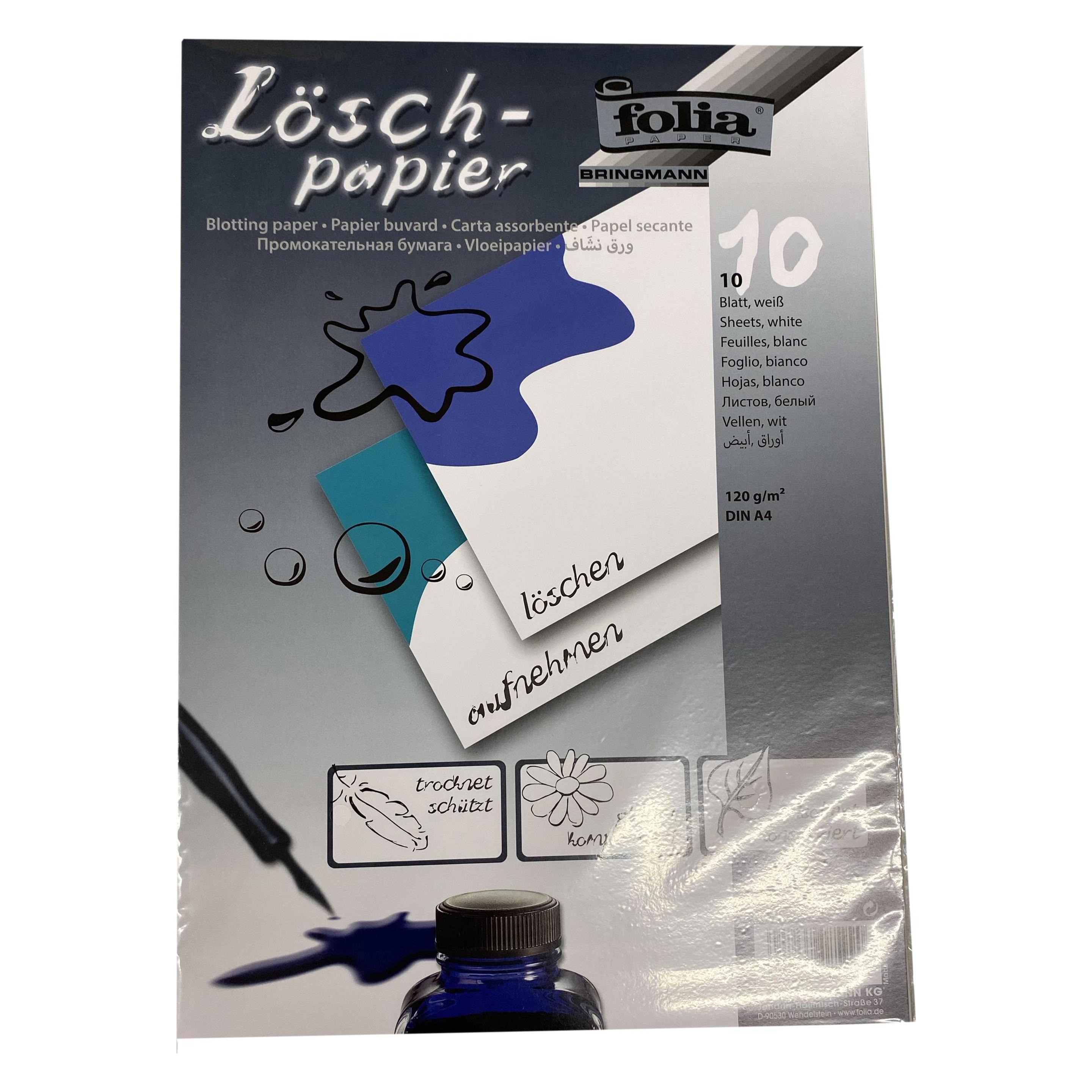 Folia Löschpapier (120 g/m², 10x) (8599)