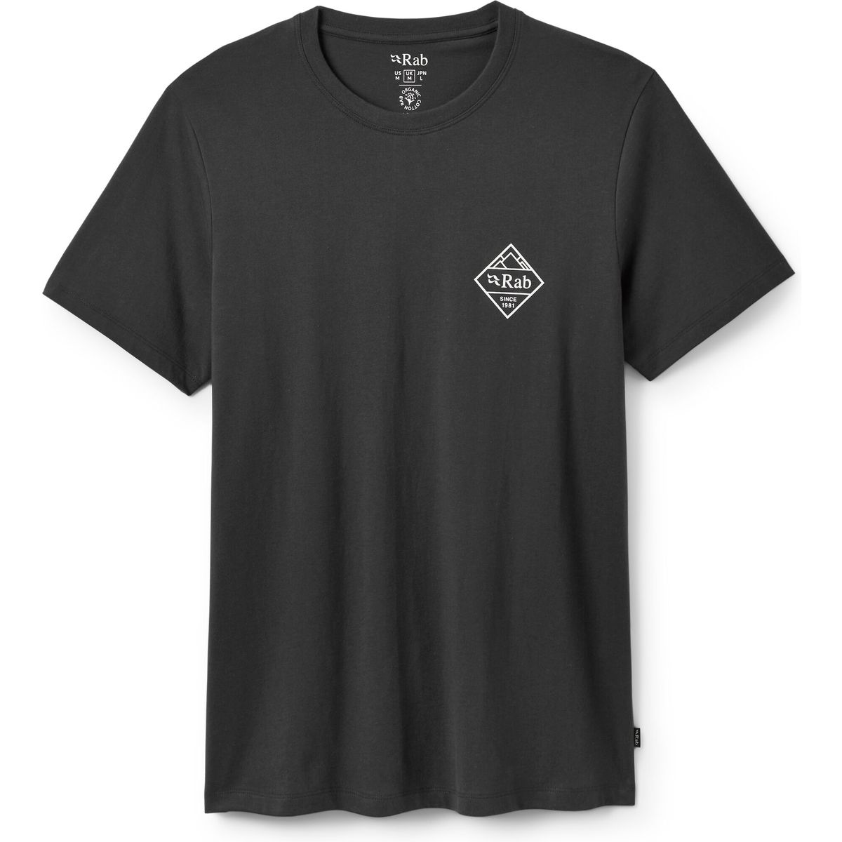 Rab Stance Stamp Tee beluga (BEL) M QCC-44-BEL-MED