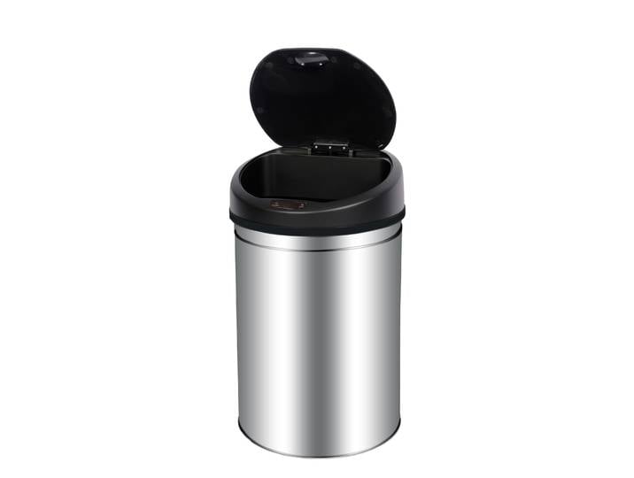 Abfalleimer mit Sensor 30L chrom