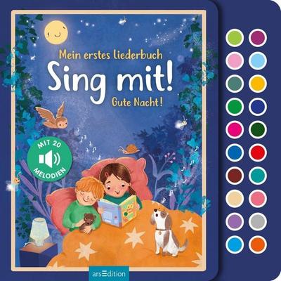 Sing mit! Gutenachtlieder, Gebundene Ausgabe von , arsedition, 978-3-8458-7051-9