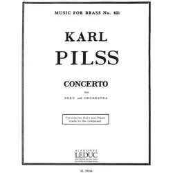 Pilss Horn Concerto Horn(Cor) And Piano Mfb821, Fachbücher