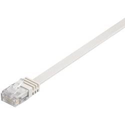 MicroConnect V-UTP60025W-FLAT RJ45 Patchkabel 0.25 m Weiß 1 St.