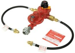 ITO 20kg/hr Auto Changeover Gas Regulator Kit - UK POL