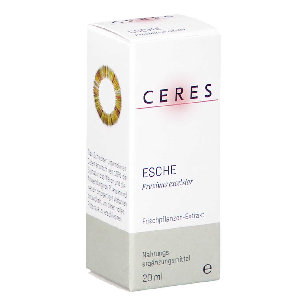 CERES Heilmittel GmbH Ceres Esche Fraxinus Excelsior Extrakt Tro.z.einn. 19209228