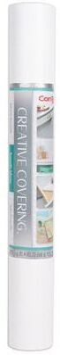 "Con-Tact Brand Creative Covering Adhesive Covering, White, 18"" x 50 ft"
