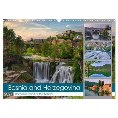 Bosnia and Herzegovina Romantic heart of the Balkans (Wall Calendar 2027 DIN A3 landscape), CALVENDO 12 Month Wall Calendar