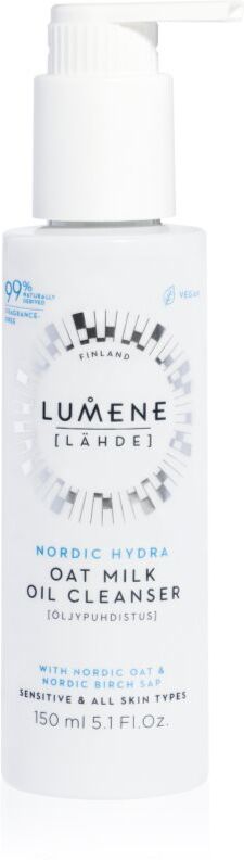 Lumene Nordic Hydra [LÄHDE] Oat Milk gentle cleansing oil for sensitive skin 150 ml