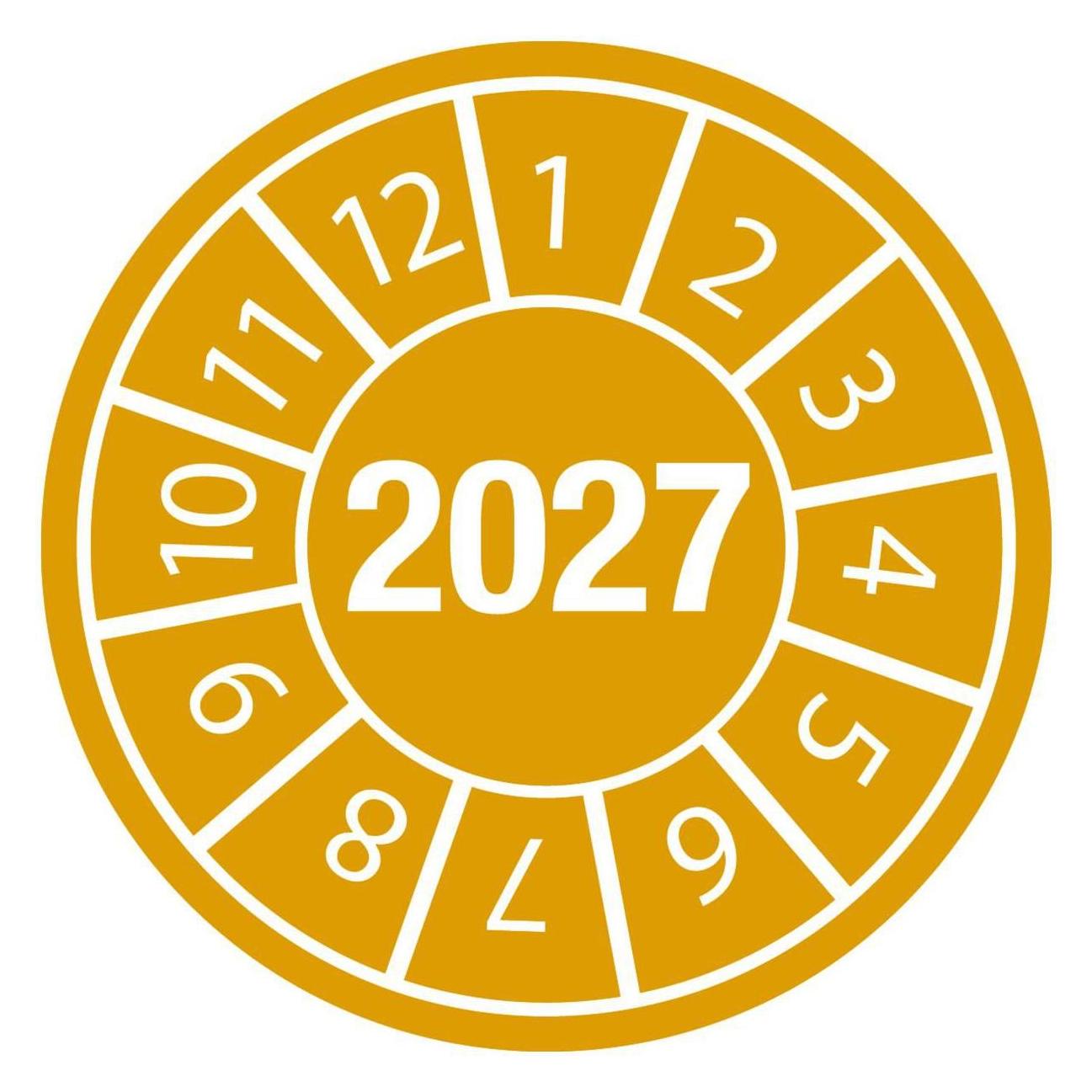 Brady Inspection Date Labels (834116)