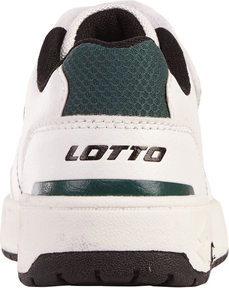 Sneaker LOTTO, Jungen, Gr. 26, grün (weiß, grün), Synthetik, mehrfarbig, Schuhe Sneaker, - mit Drehpunkt für mehr Wendigkeit