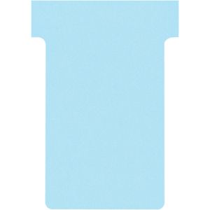 Franken T-Karten TK118, Größe 1, hellblau, Breite 17mm, Höhe 47mm, 100 Stück