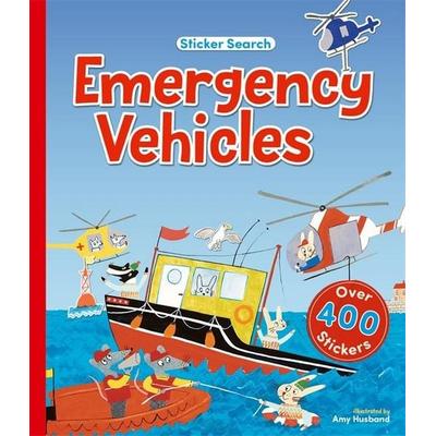 Sticker Search: Emergency Vehicles, Taschenbuch von Channing Margot,Margot Channing, Bonnier Zaffre, 978-1-83587-218-5
