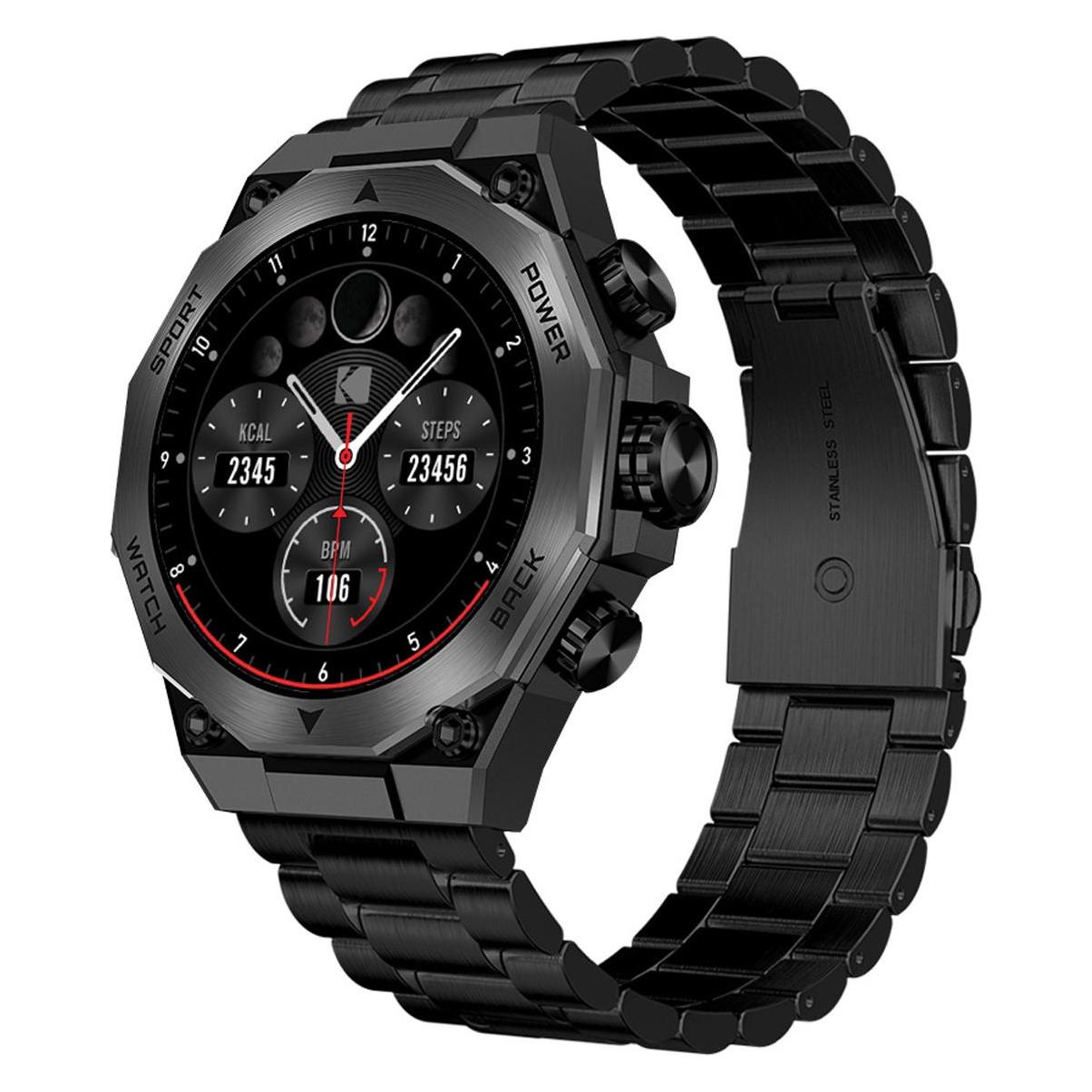 Kodak Smart Watch SW-7215 Black case and band (ohne SIM) (SW-7215)