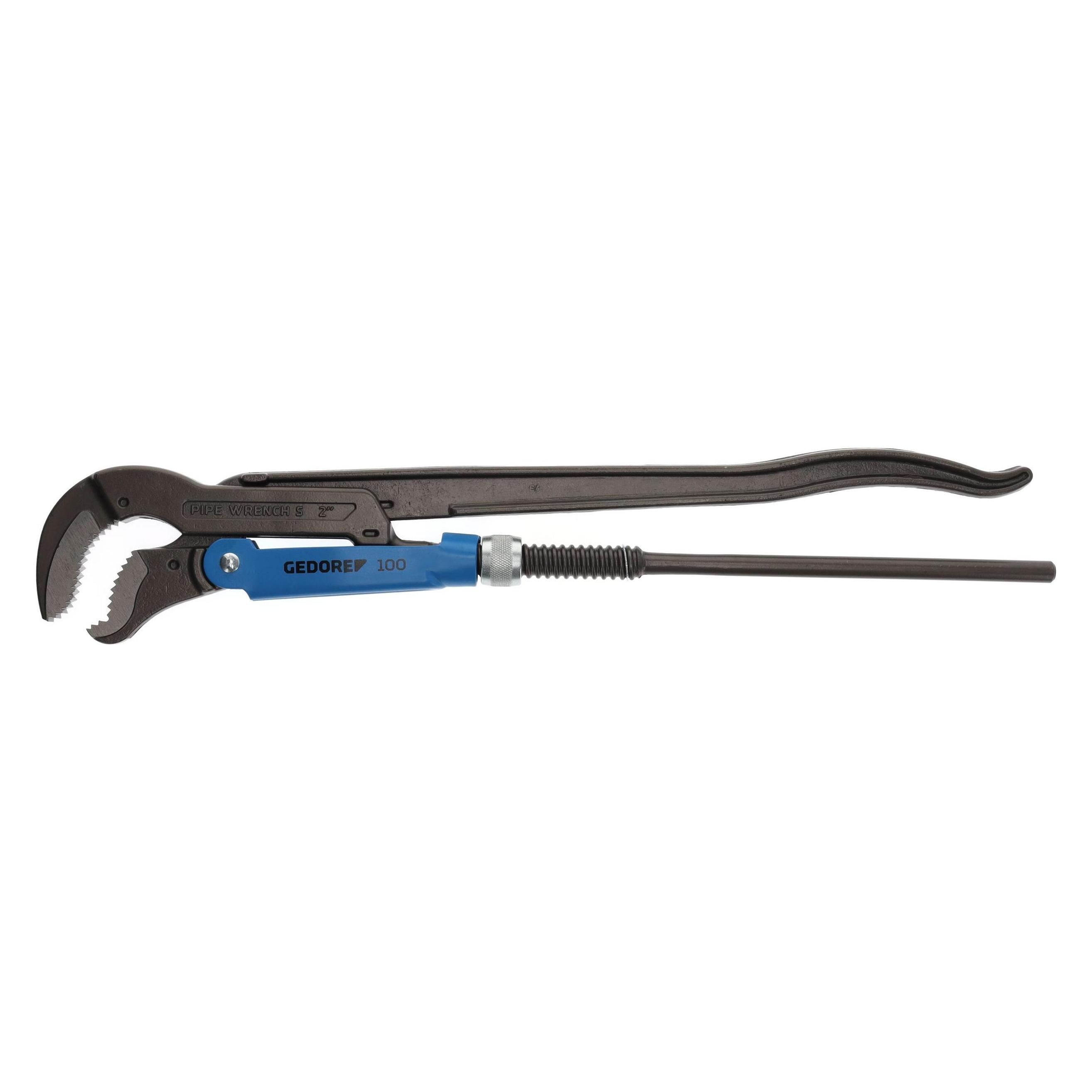 Gedore 100 2 Hochleistungs-Dreipunkt-Rohrzange ECK-SCHWEDE-snap 2" (550 mm) (4017981100045 M3038-1032)