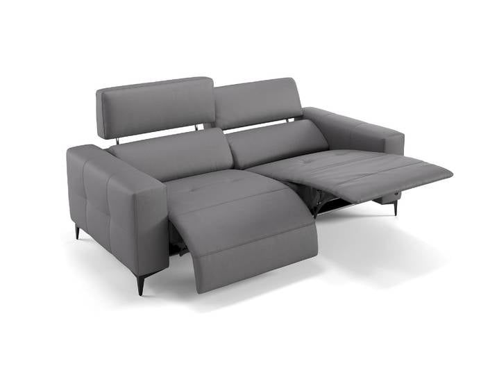 Leder Relaxsofa NOLA 3-Sitzer Elektrische Relaxfunktion Ledercouch Designsofa