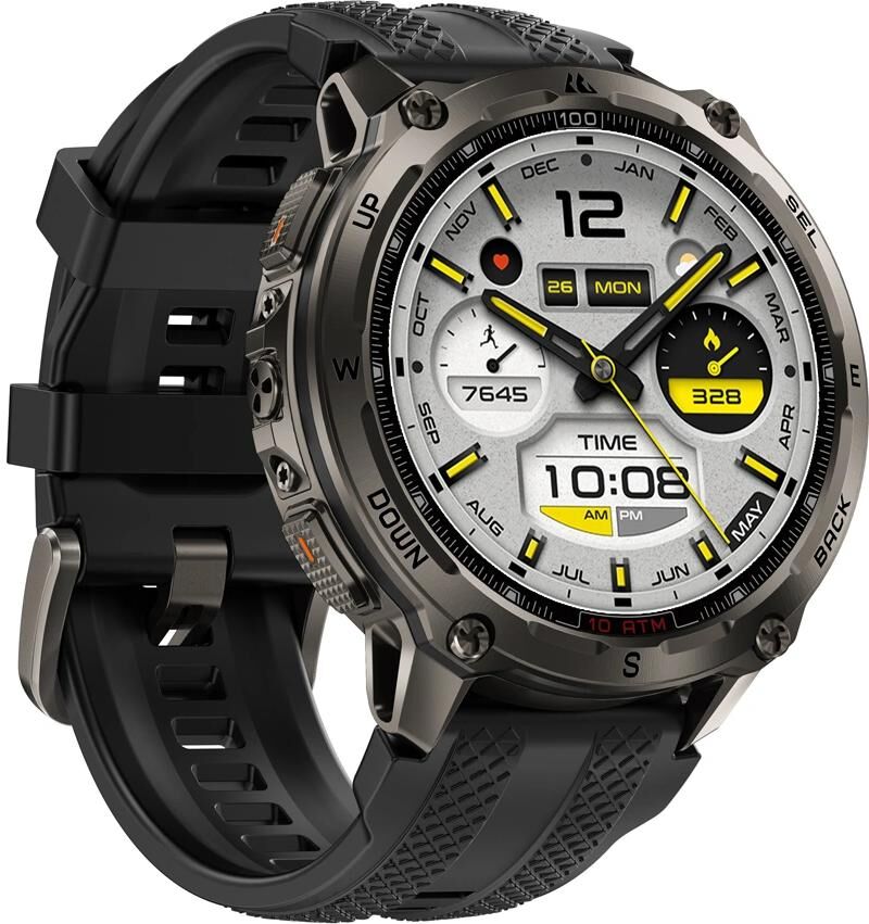Smartwatch "Kospet Tank T4", schwarz, Smartwatches, Smartwatch schwarz Einheitsgröße