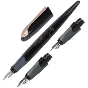 Online Kalligraphie-Stift Air Best Writer Set, Black Rose, Füller mit 3 Federn