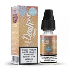 Peach Ice NicSalt Liquid by Dash Liquids 10ml / 10mg