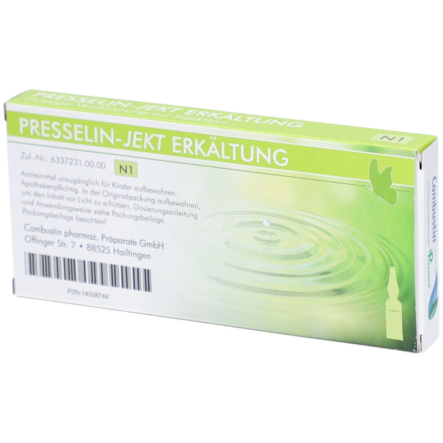 PRESSELIN-Jekt Erkältung Ampullen 10x1 ml