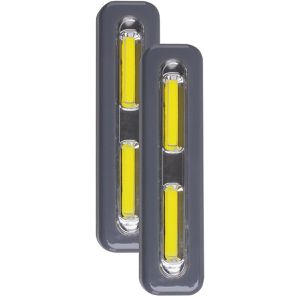 Müller-Licht LED-Unterbauleuchte Duoplex, tageslichtweiß, mit Batterie, Maße: Länge: 17,8 cm, 2 Stück