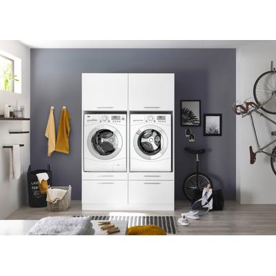 Mehrzweckschrank-Set RESPEKTA "Clara-Set 7", weiß, Holzwerkstoff, Kastenmöbel-Sets, (B x T x H) 134,8 x 67,6 cm x 200 cm
