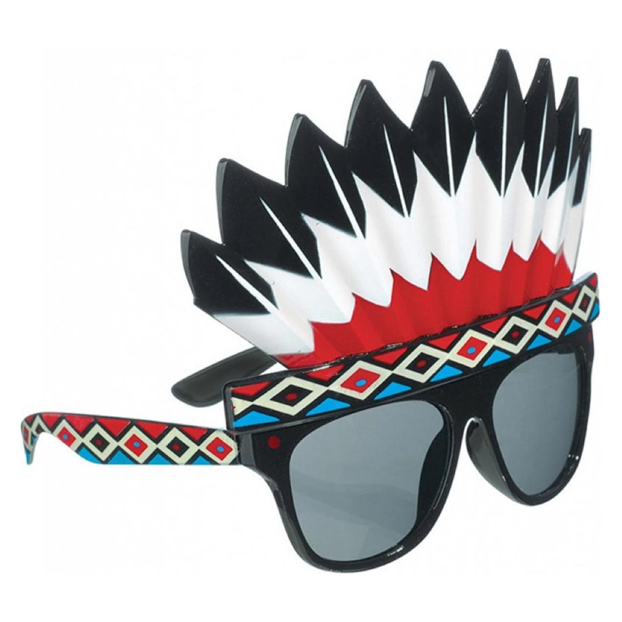 Amscan Fun-Shade Brille Indianer (728.250495)