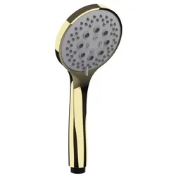 Herzbach LIVING SPA Handbrause 100mm 30.675400.1.03 Multifunktion PVD Gold