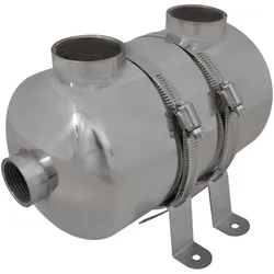 vidaXL Pool-Wärmetauscher 292 x 134 mm 28 kW