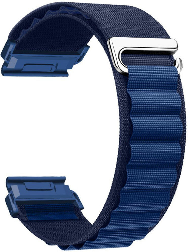 EIDERWOOD Universal Garmin Rem 22mm QuickFit - Nylon - Blå