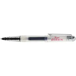 Jacques Herbin 6x Transparenter Tintenroller mit Patrone - Transparent 21500T