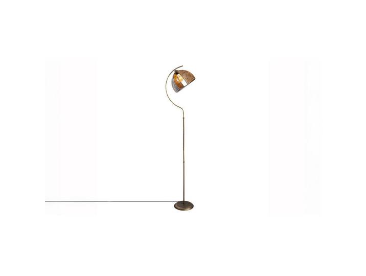 Kawola Stehlampe Wenora Bronze Holz, Bronzefarben, E27, 30x165x30 cm, Lampen & Leuchten, Innenbeleuchtung, Stehlampen