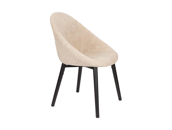 Design Stuhl „Fenna“ Beige Dutchbone