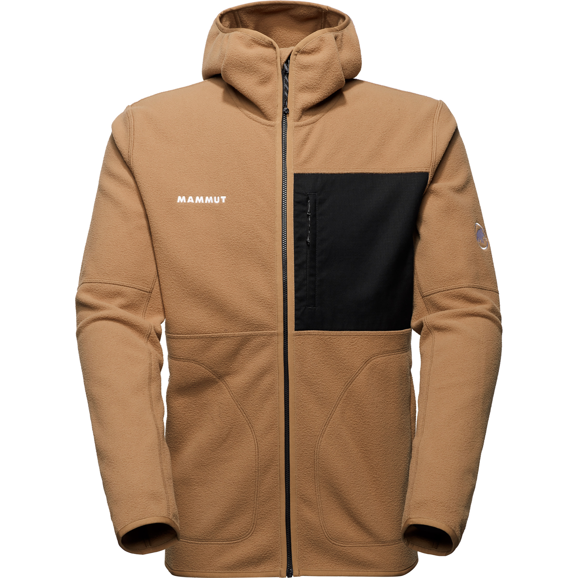 Mammut Tamaro ML Herren Fleecejacke braun Größe M Trekking Elastisch
