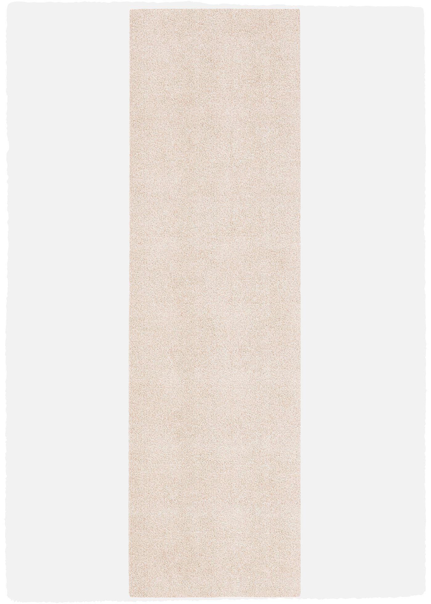 bonprix Hochflorteppich mit weicher Oberfläche, beige, Gr.120x170 cm, Dezente Farben für ein gemütliches Zuhause