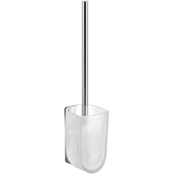 Keuco Elegance WC Bürstengarnitur 11669019000 verchromt, mit Echtkristall-Einsatz, mattiert
