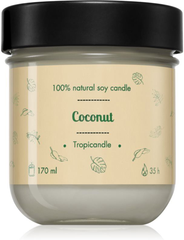 Tropicandle Coconut bougie parfumée 170 ml