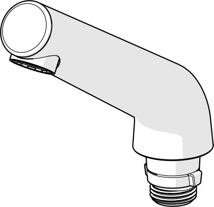 Hansa Ausziehbarer Auslauf 59914711 59914711 Chrom