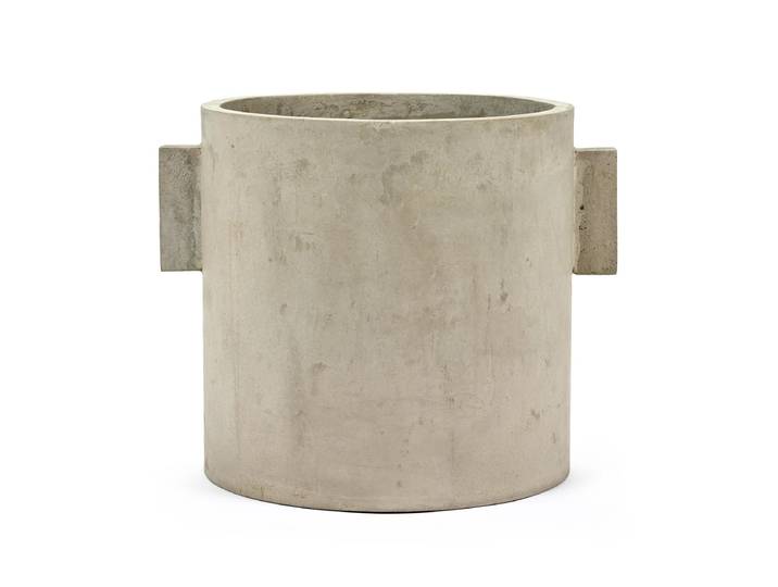 Serax - Concrete Übertopf, Ø 30 x H 30 cm, grau