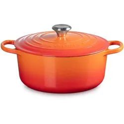 Le Creuset Runder Bräter Signature Ø 26cm - orange