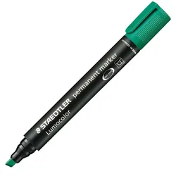 STAEDTLER Permanentmarker Lumocolor 350-5 1-5mm Keilspitze grün