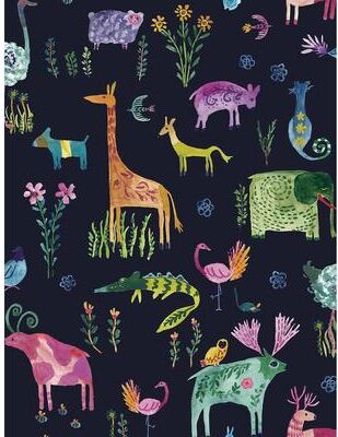 Harry & Grace Animals Peel and Stick Wallpaper