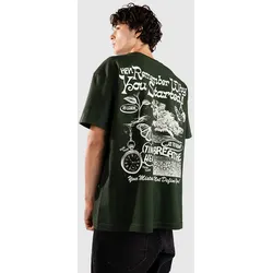 Dravus Positive Message Boxy T-Shirt forest green Gr. XXL