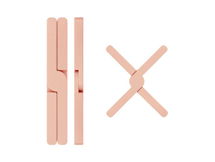 Krumble Pannenonderzetter - Opvouwbaar - Lichtroze