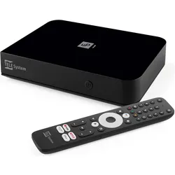 Telesystem 21005356 (DVB-T, DVB-T2), TV Receiver, Schwarz
