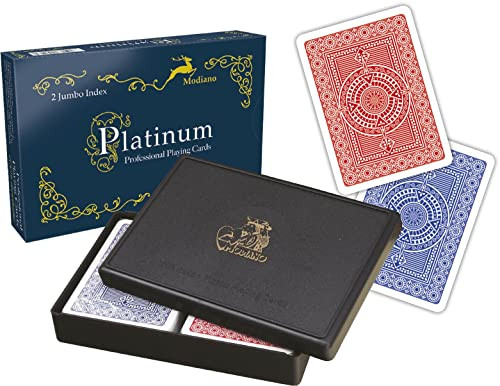 Modiano Ramino Platinum Jumbo Index speelkaarten