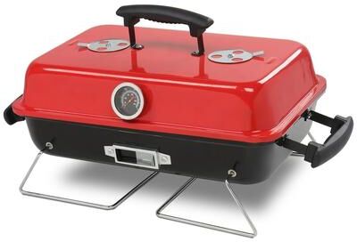 NO Portable Tabletop Outdoor Barbecue Charcoal Grill